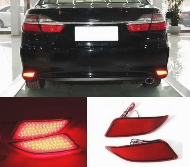 Светодиодный катафот от Toyota Camry 5 2015-2017